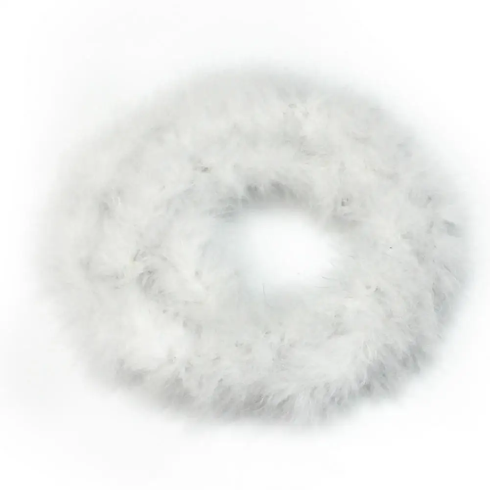 2m White Fluffy Feather Boa Strip Fancy Dress Party Wedding Decoration