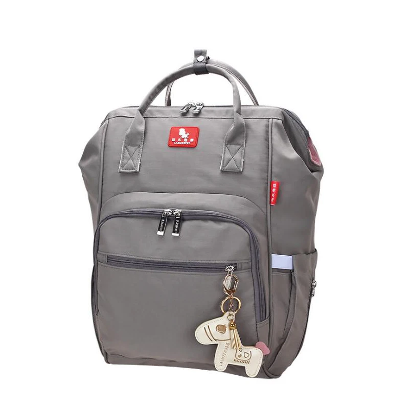 

Double shoulder waterproof large capacity maternal and child package to be produced Mummy bag baby care package