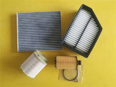 

oil filter air Filter Cabin filter Diesel Filter suitable for Ssangyong Korando 2.0L diesel car