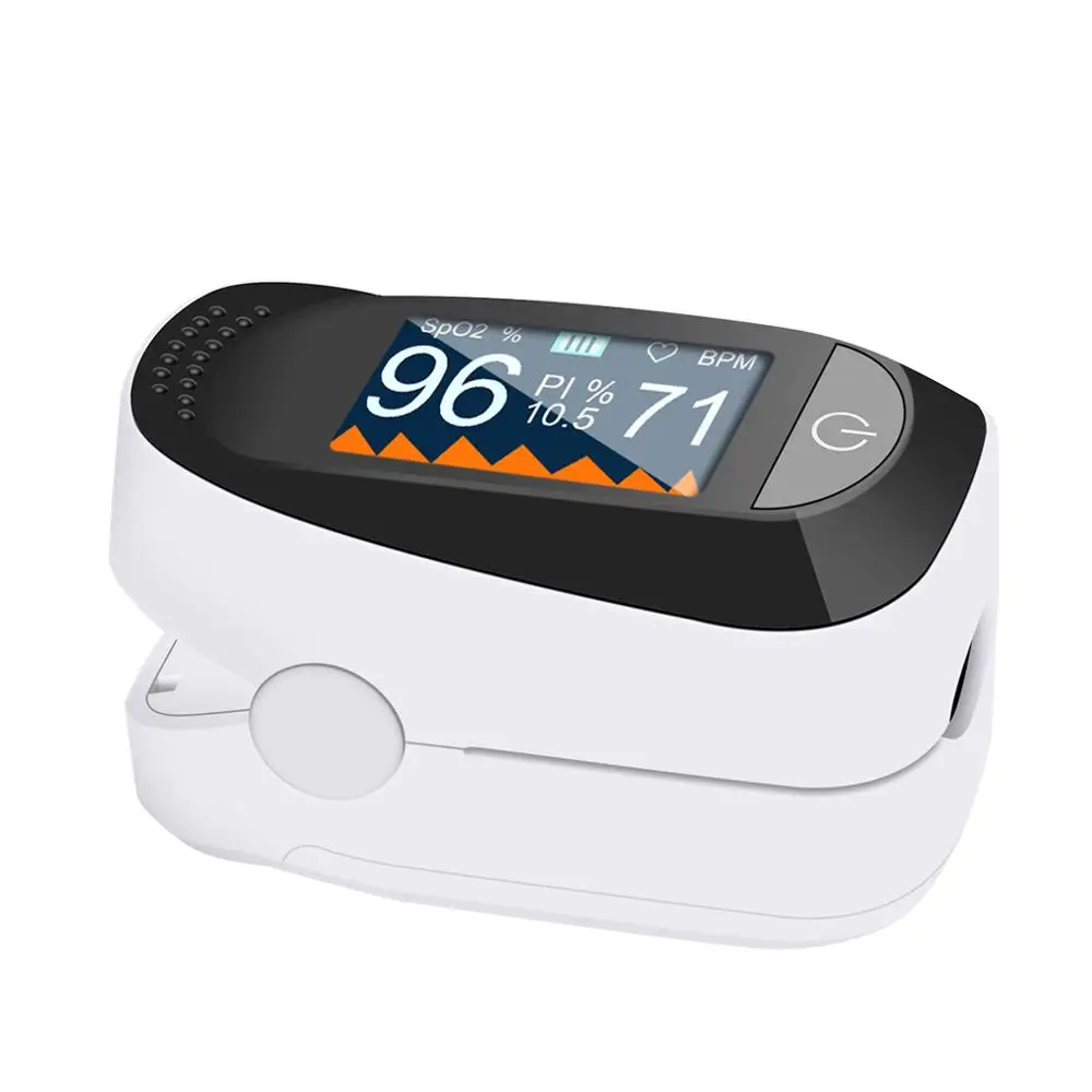 

Fingertip Pulse Oximeter OLED Blood Oxygen Saturation Meter Sleep Monitor Perfusion Index PI SPO2 PR Oximeter