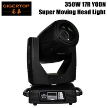 Новое поступление луч 17R перемещение головы светлое пятно и луч и стирка 3-в-1 350 W перемещение головы света, DMX 512,14/26 DMX Каналы 350 W движущегося света