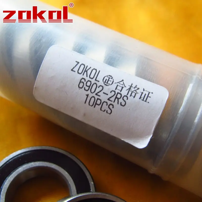 ZOKOL 6902 RS подшипник 6902 2RS ZZ Z1 6902ZZ 6902zz глубокий шаровой подшипник 15*28*7 мм