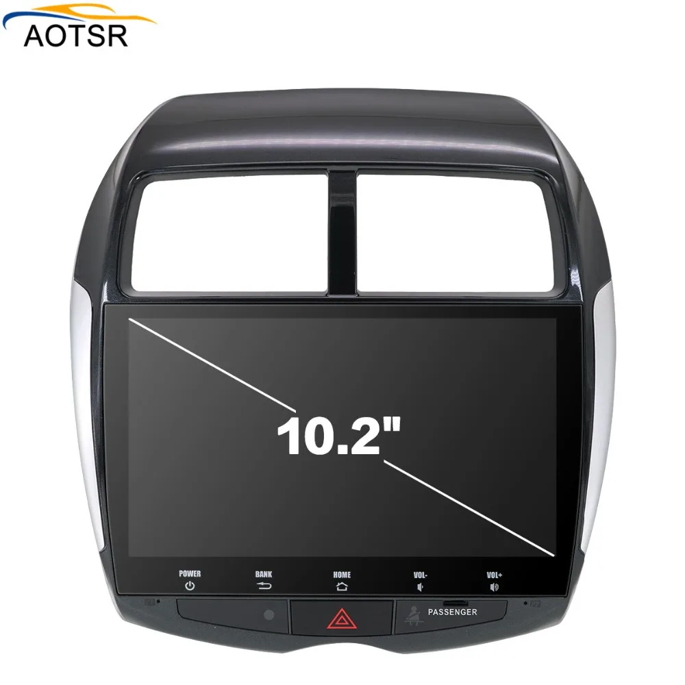 Android 8.0 Octa Core 4+32GB car GPS Multimedia Player for Mitsubishi ASX 2010 2011 2012 Radio stereo gps navigation BT headunit