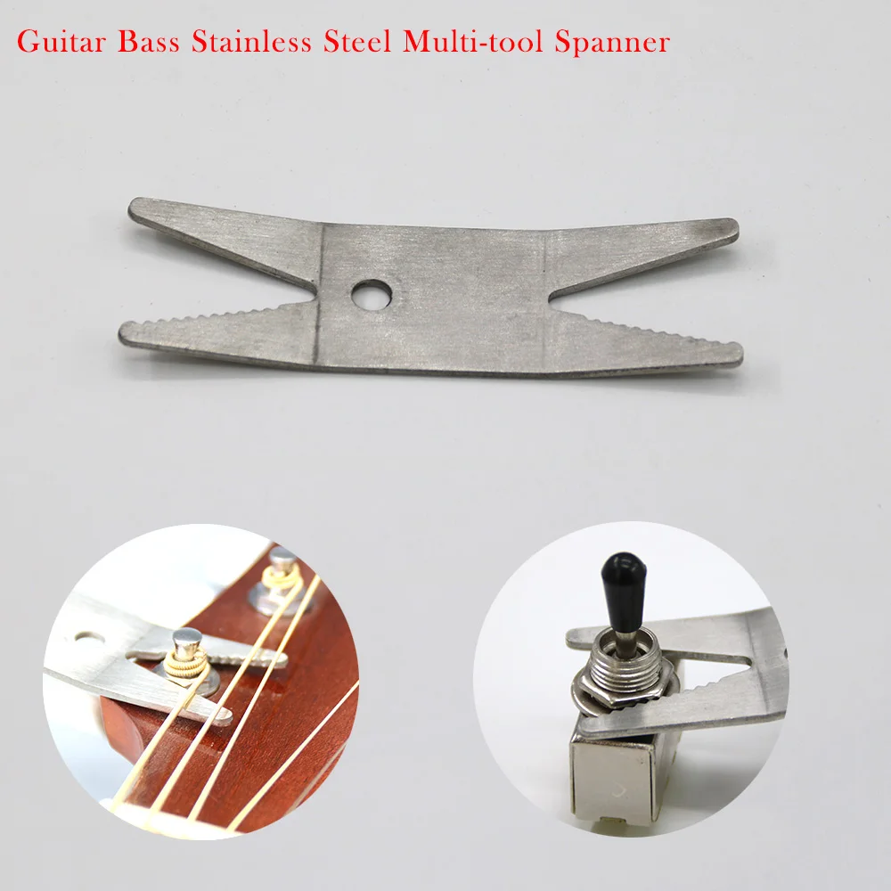 Buy Guitar Bass Stainless Steel Multi tool Spanner