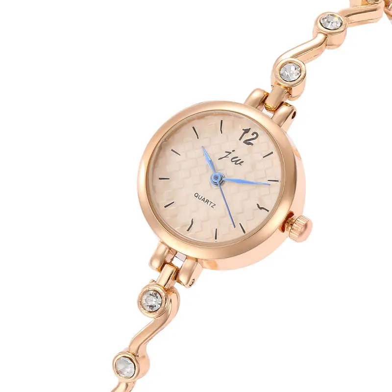 Новинка года бренд JW браслет часы для женщин Роскошные Кристалл платье Наручные часы Женская мода повседневное кварцевые часы reloj mujer