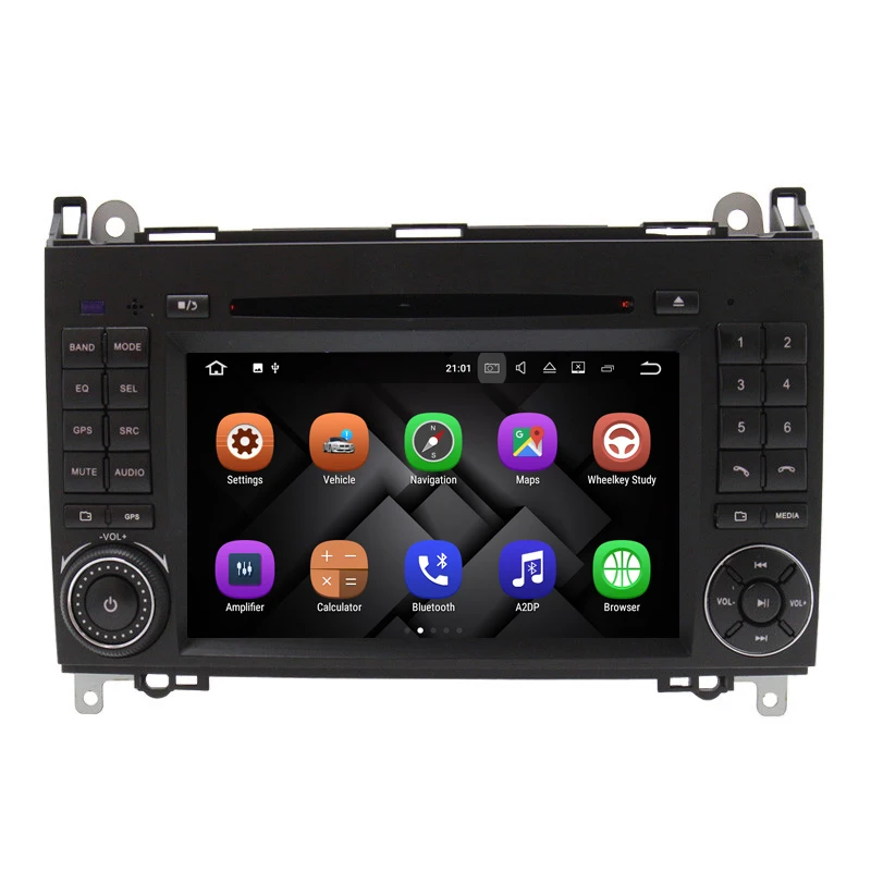 Четырехъядерный 1024*600 Android 7 1 автомобильный dvd-плеер GPS для Mercedes Benz Class B200 W169 W245 W639