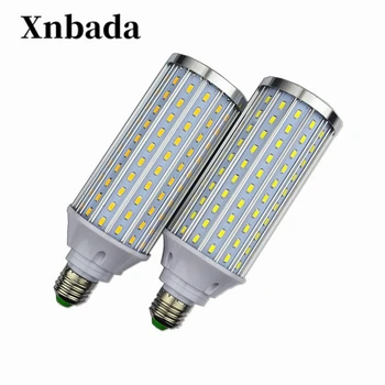 

LED Lamp E40 E27 Led light bulb,SMD 5730 210Leds 50W Aluminum Shell Highlight Led Corn Lamp AC85V-265V Free Shipping