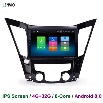 

Lenvio RAM 4G+32G Octa Core Android 8.0 CAR DVD Player For Hyundai Sonata 8 YF I40 I45 I50 2011-2015 Radio GPS Navigation BT IPS