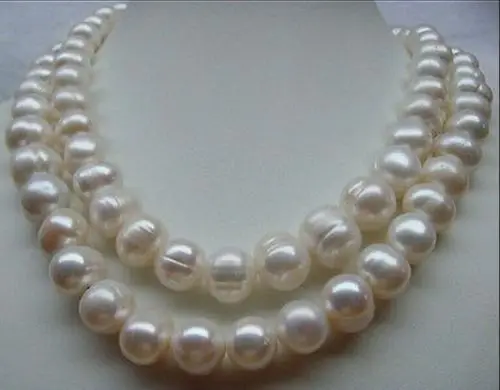 

Free Shipping >> NATURAL LONG SOUTH SEA 9-10MM WHITE PEARL NECKLACE 32INCH 14k