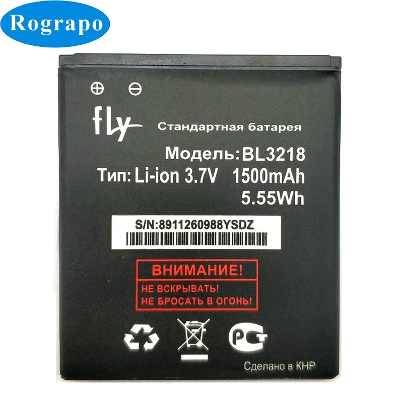 3 7 в 1500 мАч сменный аккумулятор BL3218 для Fly Era Windows IQ400W BL 3218 мобильный телефон |