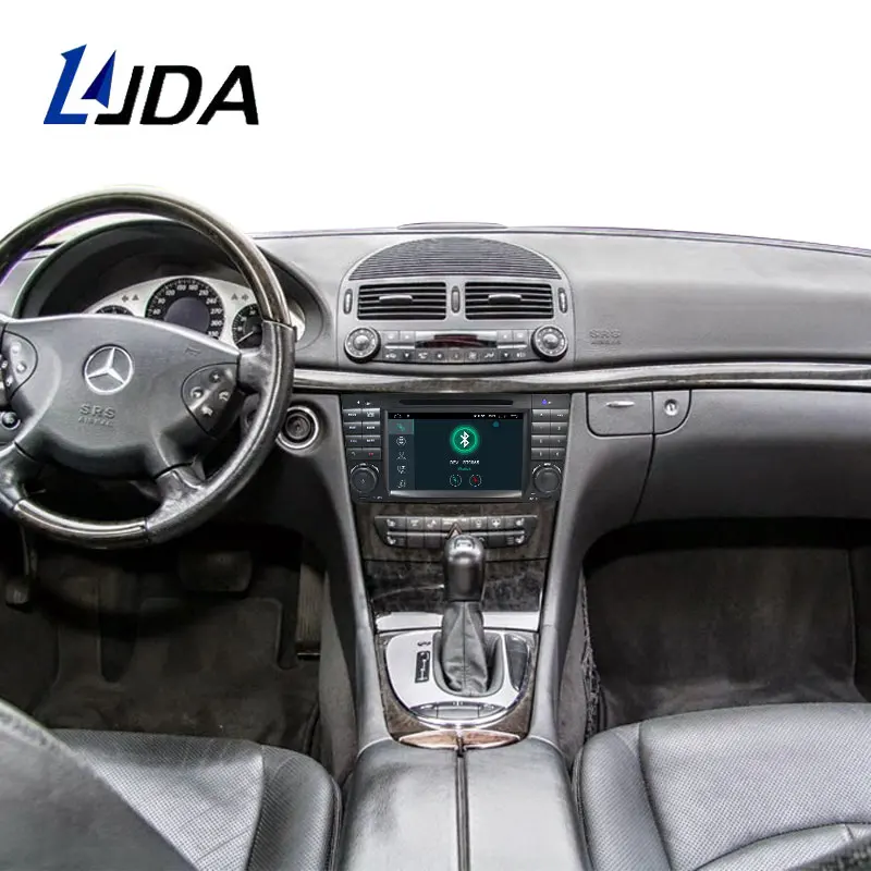 Clearance LJDA 2 Din Android 9.0 Car Radio For Mercedes Benz W203 W209 W219 A-Class A160 C-Class C200 Car Multimedia Stereo GPS DVD IPS 5