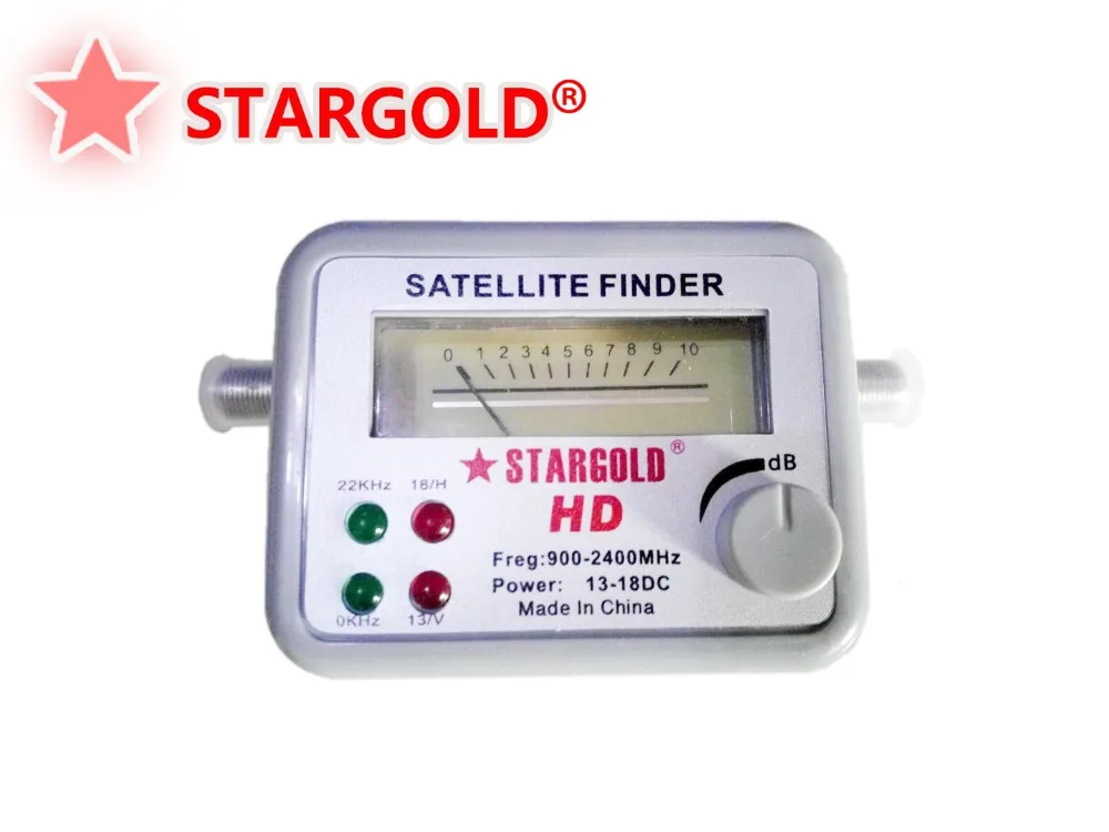 Цифровой спутниковый искатель STARGOLD сигнала LNB Dish сетевая спутниковая антенна