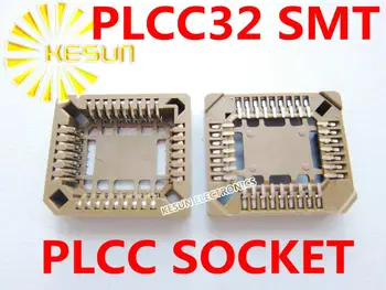 

FREE SHIPPING 30PCS PLCC32 PLCC 32pins SMT type IC Socket