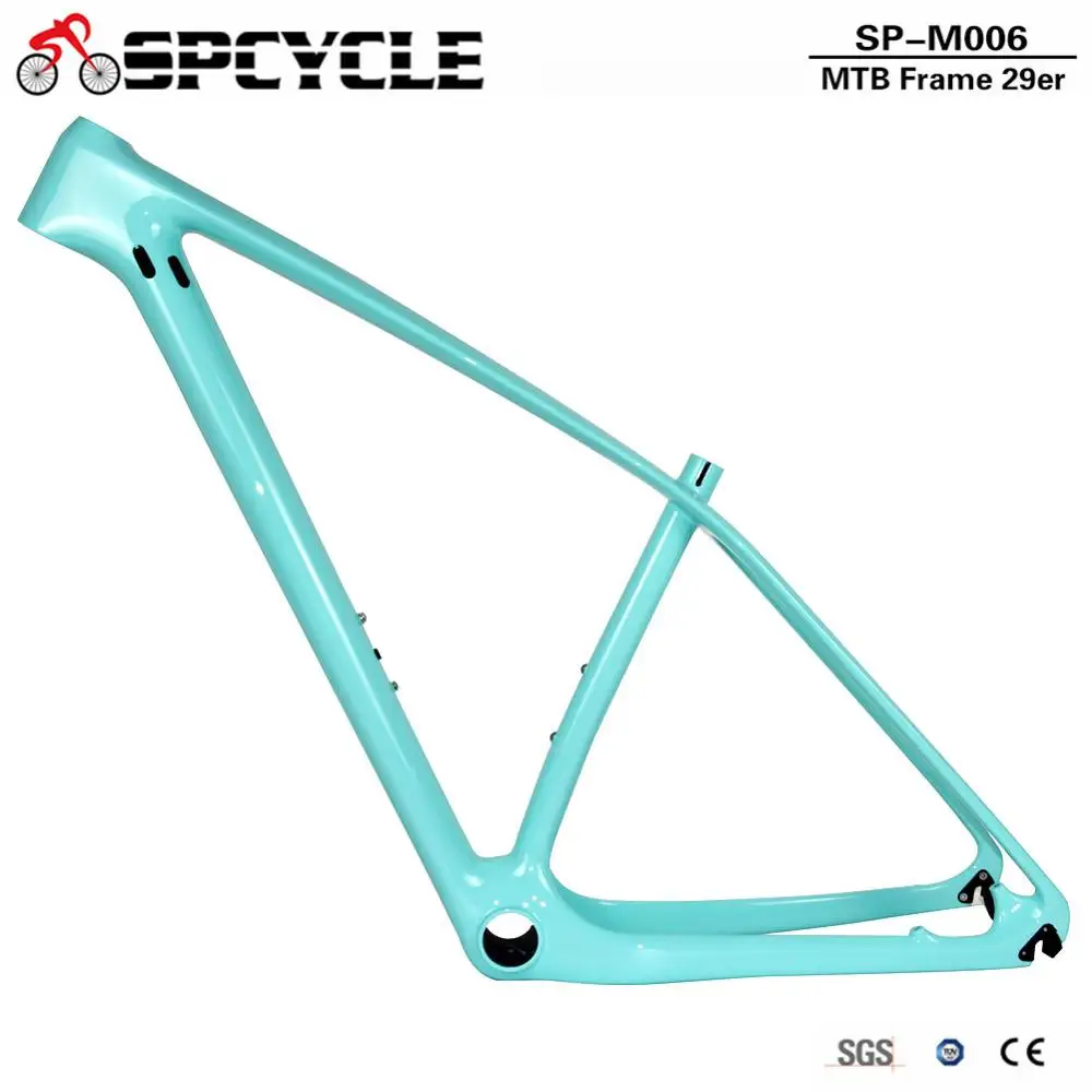 Ультралегкая углеродная рама Spcycle 29er 27.5er для горного велосипеда 650B совместимая с