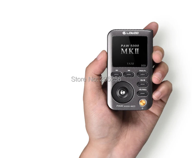 LOTOO PAW5000MKII 2 й Bluetooth Портативный Hi Fi аудио без потерь светодиодный DSD MP3 музыкальный