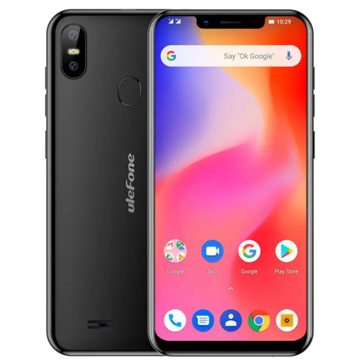 Ulefone S10 Pro мобильный телефон 5 7 Inch 19:9 Android 8 1 MT6739 4 ядра 2 Гб Оперативная память 16 13MP +