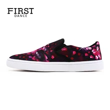 Первый танец Модные слипоны Для женщин Лоферы Повседневное женщина Туфли без каблуков Дамская обувь Повседневное весна женские лоферы нестандартная обувь дамы
