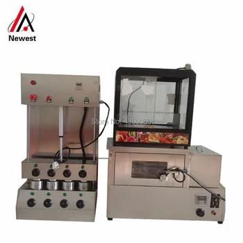 

Full set pizza cone maker kono cone pizza machine pizza cone display cabinets