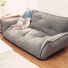 Современный дизайн напольный диван-кровать 5 положение Регулируемый ленивый диван японский стиль мебель гостиная откидной складной диван