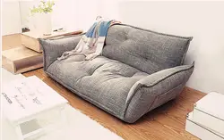 Современный дизайн напольный диван-кровать 5 позиции Регулируемый ленивый диван японский стиль мебель гостиная раскладной диван