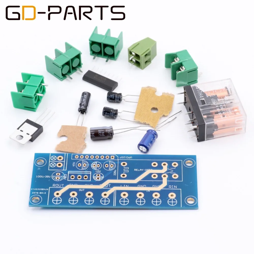 GD PARTS Hifi Stereo Speaker Protection Board Headphone AMP Board DIY