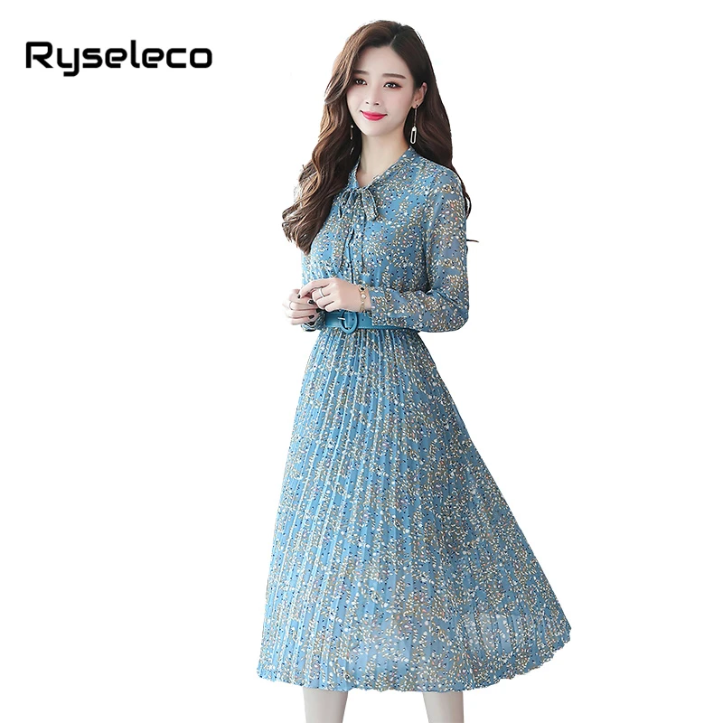 chiffon dresses 2018