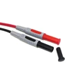 Hot Cleqee P1033 Multimeter Test Cable Injection Molded 4mm Banana Plug Test Line Straight to Curved Test Cable Free shiping ► Photo 3/5