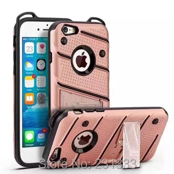 

For Samsung Galaxy J7 J5 Prime Iphone 7 7Plus 6 6S Plus SE 5 5S Armor Hard PC TPU Case Stand Shockproof Cover Phone Luxury 10pcs
