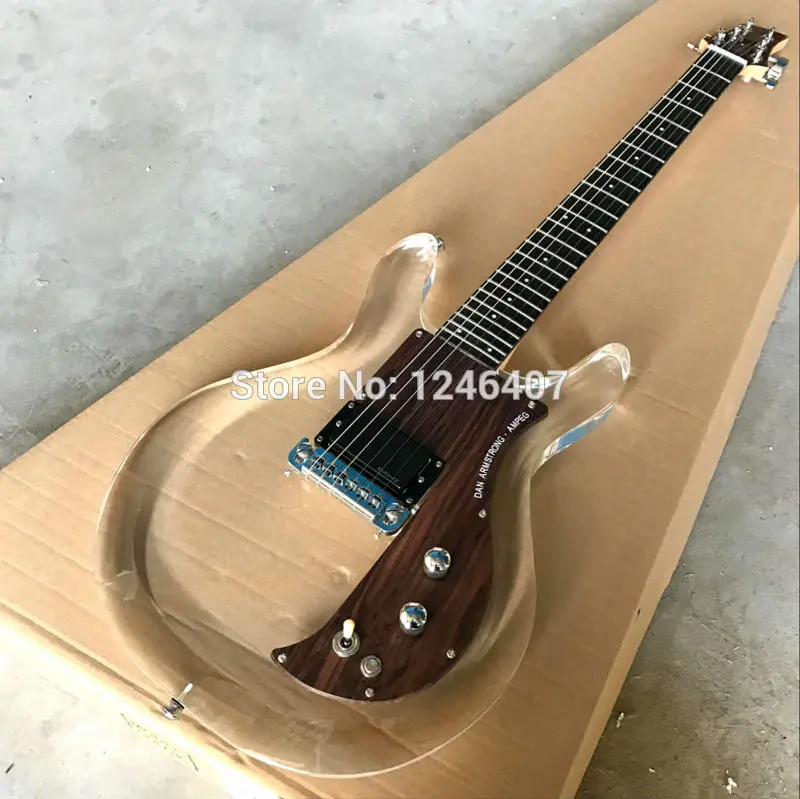 

Free shipping acrylic Electric Guitar Free Shipping