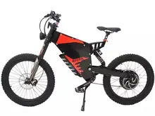 Custom Electric motorcycle made 72V 3000W Ebike Plus Stealth Bomber Stealth bomber electric bike off-road mountain bike