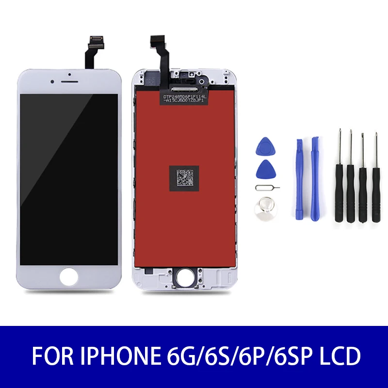 

IMIDO For Iphone 6g/6s/6p/6sp LCD Display Touch Screen Assembly Replacement Parts Tools 100% Test Quality Lcd Black White