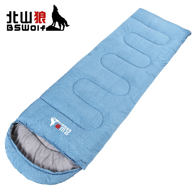 BSWolf New Design Outdoor Camping Travel Sleeping Bag 220*75cm Adult