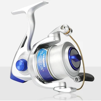 

Spinning Reel Fishing With Fishing Line 12BB Fly Wheel For Fresh/Salt Water Spinning Sea Fishing Reel Carp Fishing