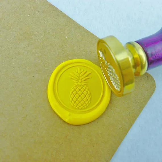 Pineapple Wax Seal Stamp/Sealing Wax Seal/Tropical Fruit Stamp ws077