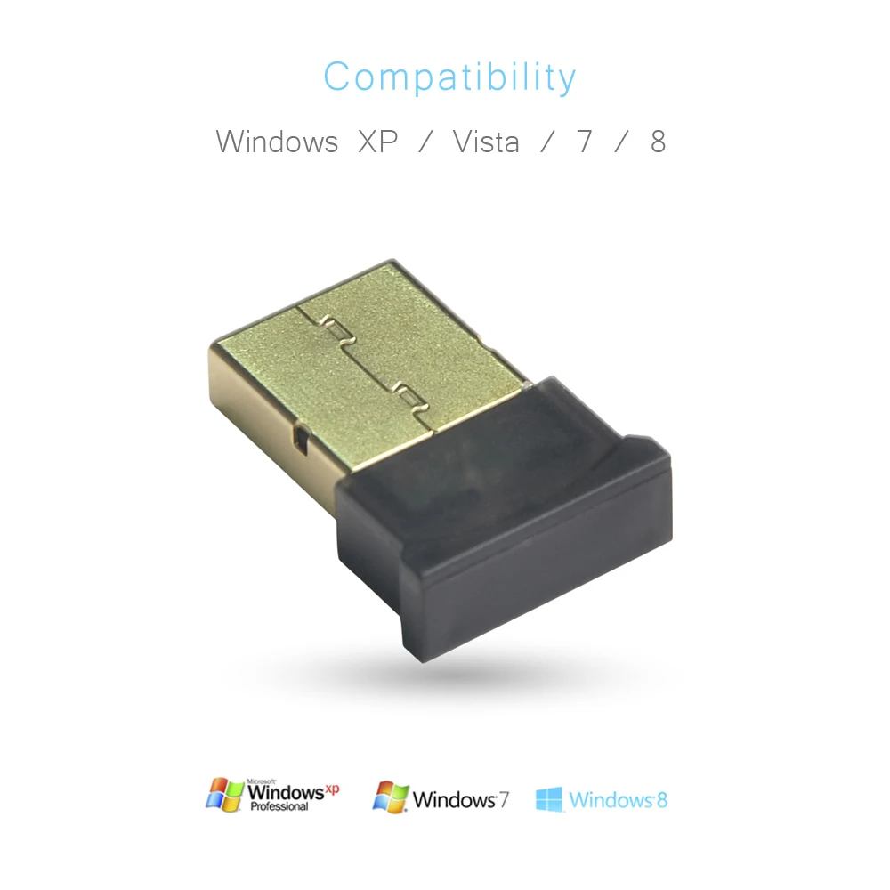 Wavlink 5/10 шт. USB Bluetooth адаптер V4.0 Двойной режим Bluetooth ключ адаптер совместим с Windows 7/8/10/Vista/XP для ПК