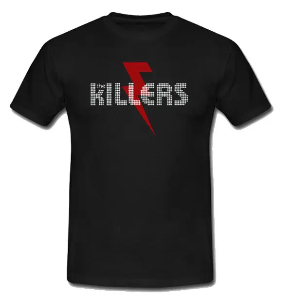 THE KILLERS Band Man T shirt Sz S M L XL 2XL 3XL Blackin TShirts