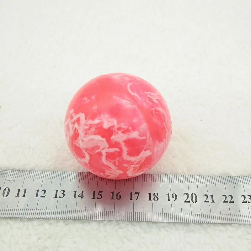 

20PCS 55MM Colorful Toy ball Clouds Bouncing Ball elastic rubber ball Children of pinball bouncy Funny Outdoor toys for kids