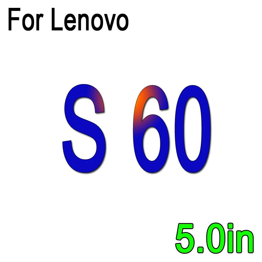 2 шт. закаленное Стекло для lenovo A319 S60 S90 S650 S660 S850 Vibe Shot Z90 P780 K3 K5 Примечание Экран из закаленного стекла с уровнем твердости 9H крышка чехол - Цвет: For Lenovo S60