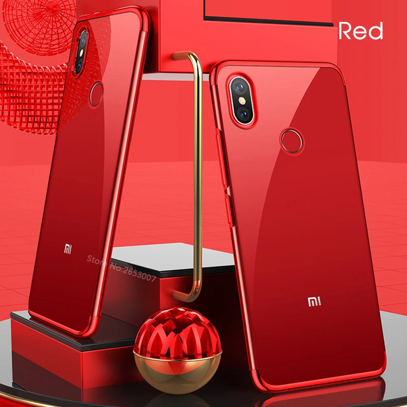 

Newest Soft Plating TPU Case For Xaiomi Redmi 6 Pro 6A S2 4X 4A 5A 5 Plus Note5 For Xiaomi F1 Mi8 Lite 5X 6X A1 A2 MIX3 2S MAX3