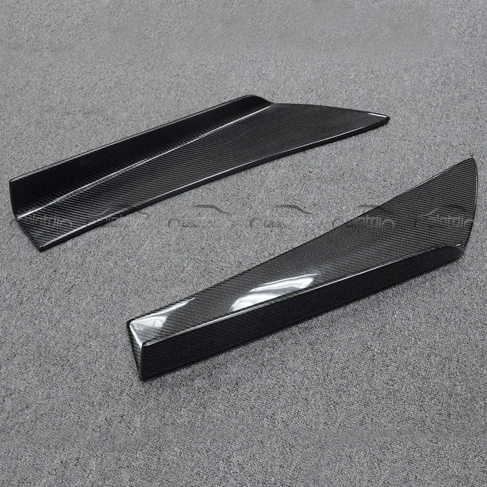 

Universal Carbon Fiber Rear Side Lip Splitter Convert Rear Splitter Extend 2Pcs