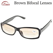 Nomanov! Две пары! Бифокальные линзы очки для чтения+ 0,75+ 1+ 1,25+ 1,5+ 2+ 2,5+ 3+ 3,5+ 4 см Ближний и Дальний Многофункциональный