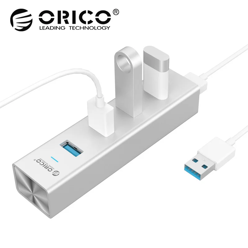 

ORICO USB HUB 4 Ports Aluminum usb 3.0 hub USB3.0 Splitter for iMac Computer Laptop Hub