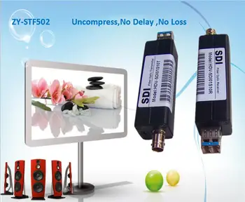 

Mini HD SDI Over Fiber Optic Media BNC Converter 1080P HD SDI Optical Video Transmitter Receiver Over Fiber( Extender TX + RX )