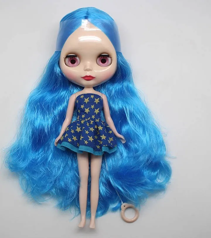 Цена Обнаженная кукла(синие волосы