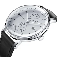 Mens Quartz Watch Bussiness Clock Wrist Watches Calendar Genuine Leather Male Relogio Masculino Waterproof Wristwatches 2019 Mens Quartz Watch Bussiness Clock Wrist Watches Calendar Genuine Leather Male Relogio Masculino Waterproof Wristwatches 2019