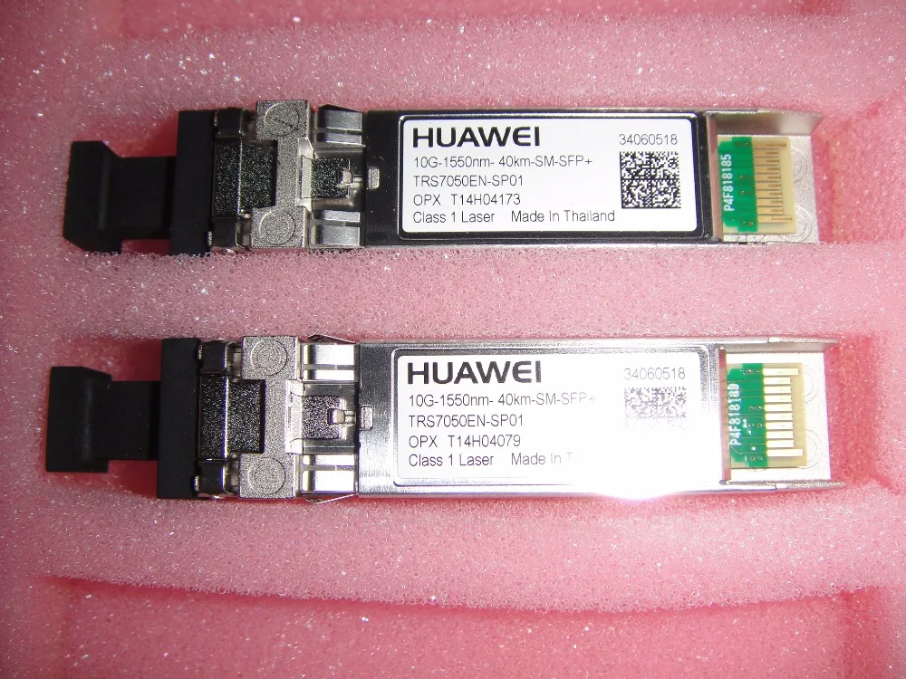 Оригинальный 10G-1550nm-40km-SM-SFP + TRS7050EN-SP01 Opx T14H04079