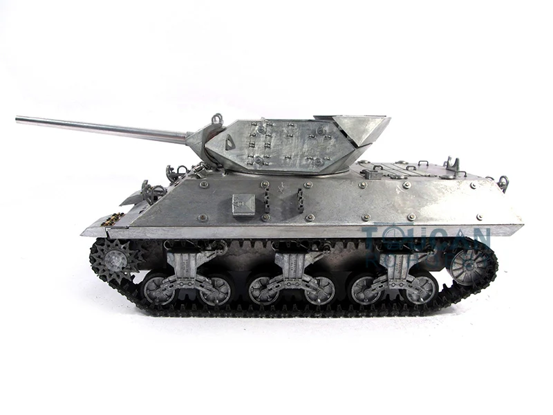 Mato 1/16 RC Tank 100 Metal M10 KIT Infrared Barrel Recoil Metal Color