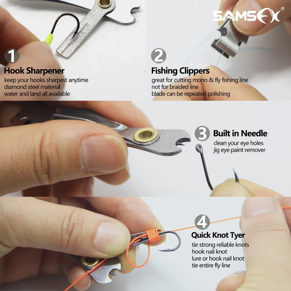 Fishing Knot Quick Tying Tool Line Clippers Snip Hook Nipper Cutter Fish Outdoor Fishing Knot Quick Tying Tool Line Clippers Snip Hook Nipper Cutter Fish Outdoor