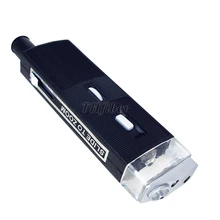 Pro'sKit 8PK-MA009 слияние оптических волокон зеркало свет лупа микроскоп 200X регулируемое увеличение увеличительное стекло