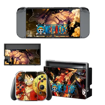 

Anime One Piece Luffy Skin Sticker Decal For Nintendo Switch Console and Controller For NS Protector Cover Skin Sticker